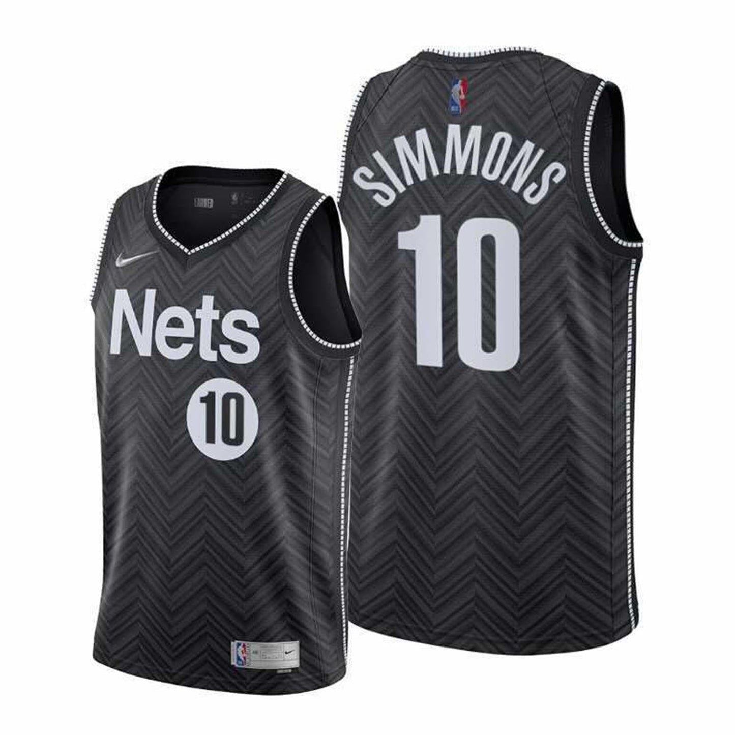 NBA Ben Simmons Brooklyn Nets 10 Jersey