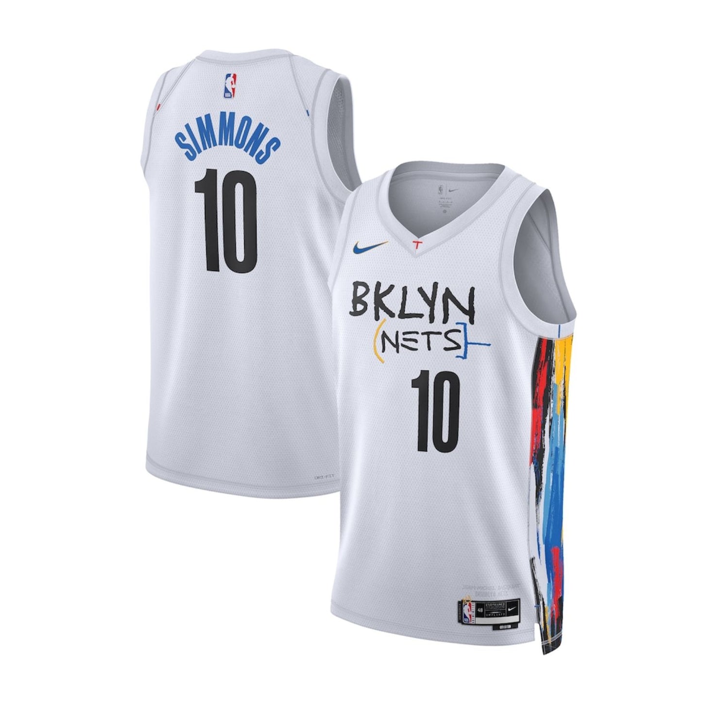 NBA Ben Simmons Brooklyn Nets 10 Jersey