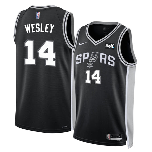 NBA Blake Wesley San Antonio Spurs 14 Jersey