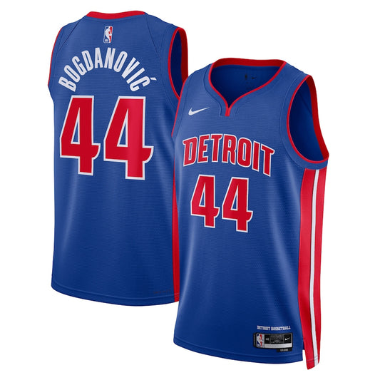 NBA Bojan Bogdanovic Detriot Pistons 44 Jersey