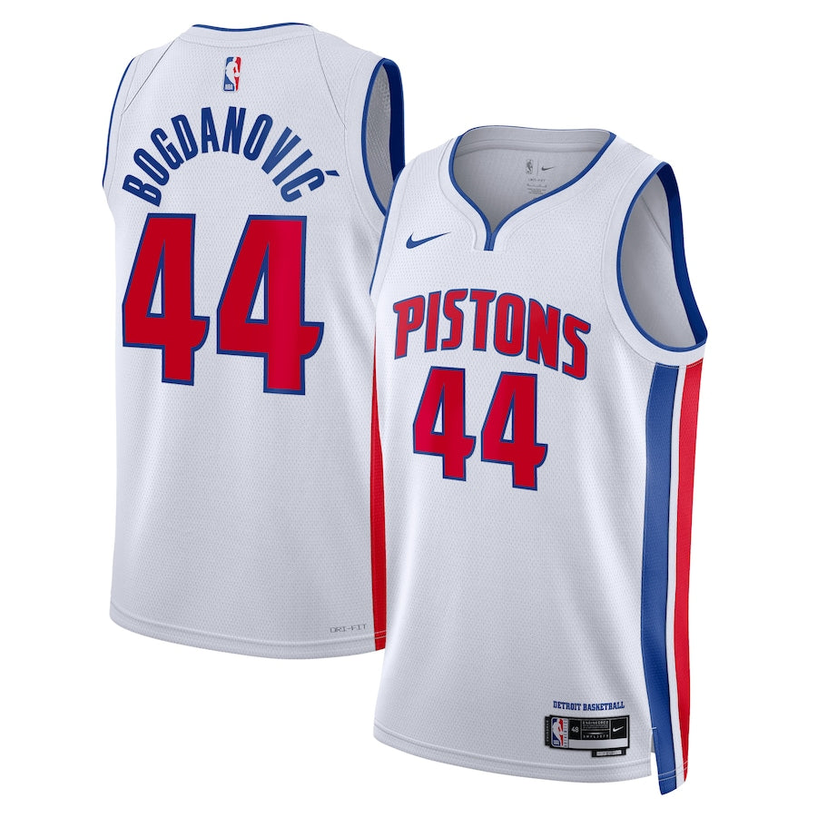 NBA Bojan Bogdanovic Detriot Pistons 44 Jersey