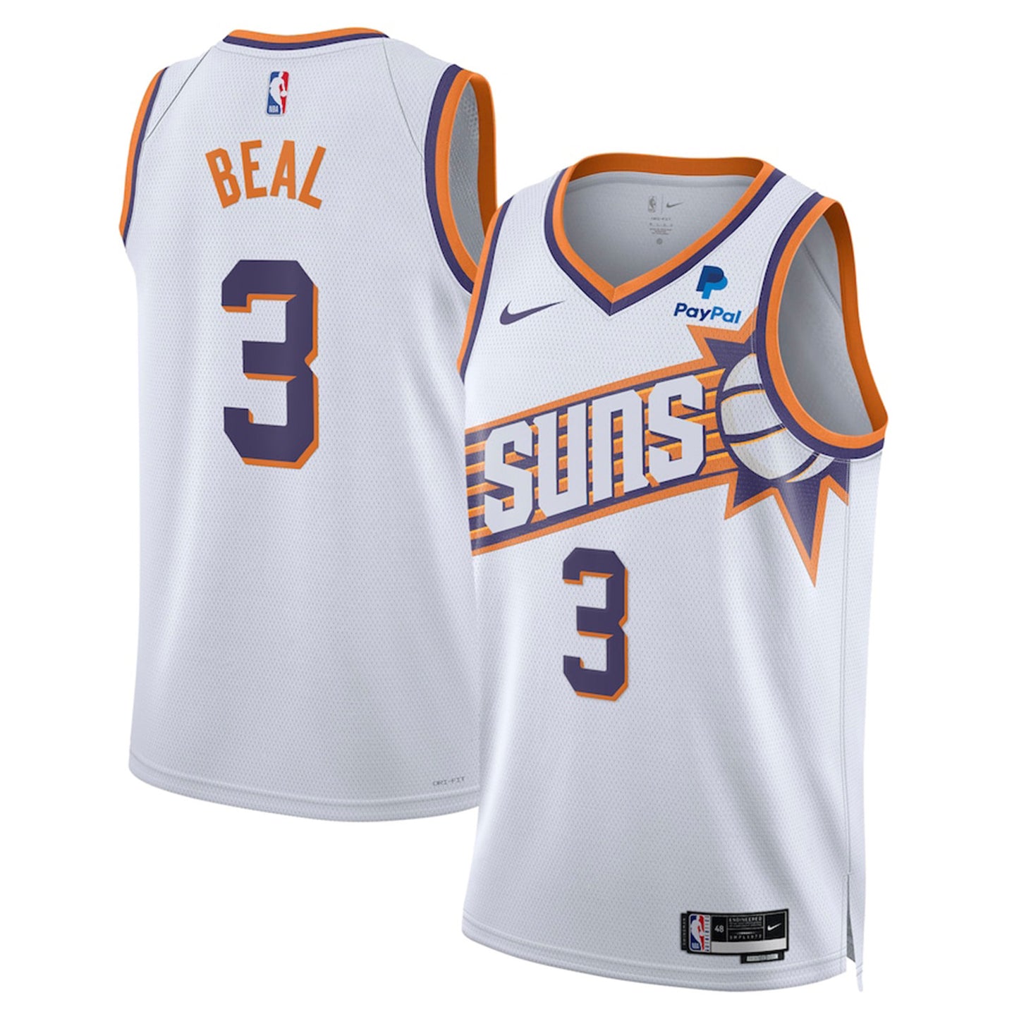 NBA Bradley Beal Pheonix Suns 3 Jersey