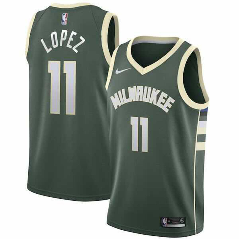 NBA Brook Lopez Milwaukee Bucks 11 Jersey