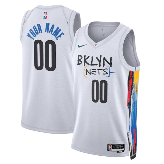 NBA Brooklyn Nets Blank Custom Jersey