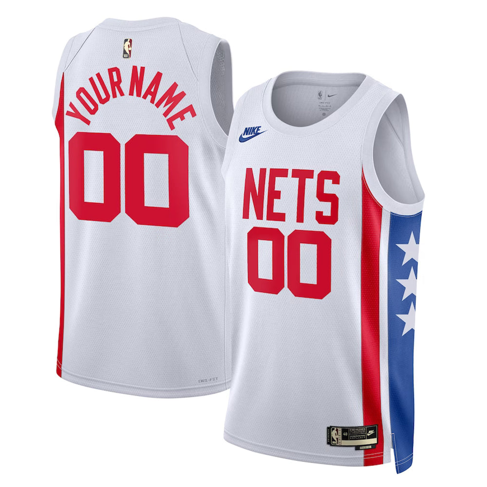 NBA Brooklyn Nets Blank Custom Jersey