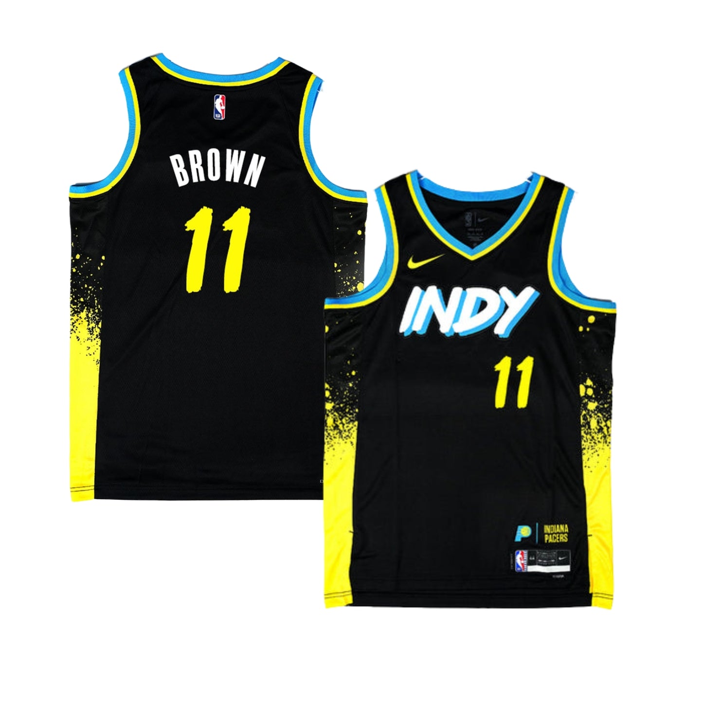 NBA Bruce Brown Indiana Pacers 11 Jersey