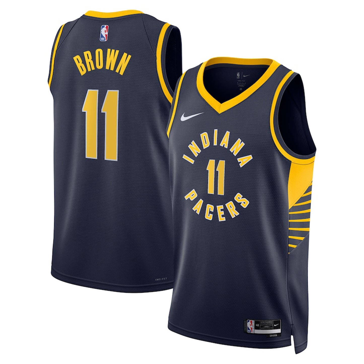 NBA Bruce Brown Indiana Pacers 11 Jersey