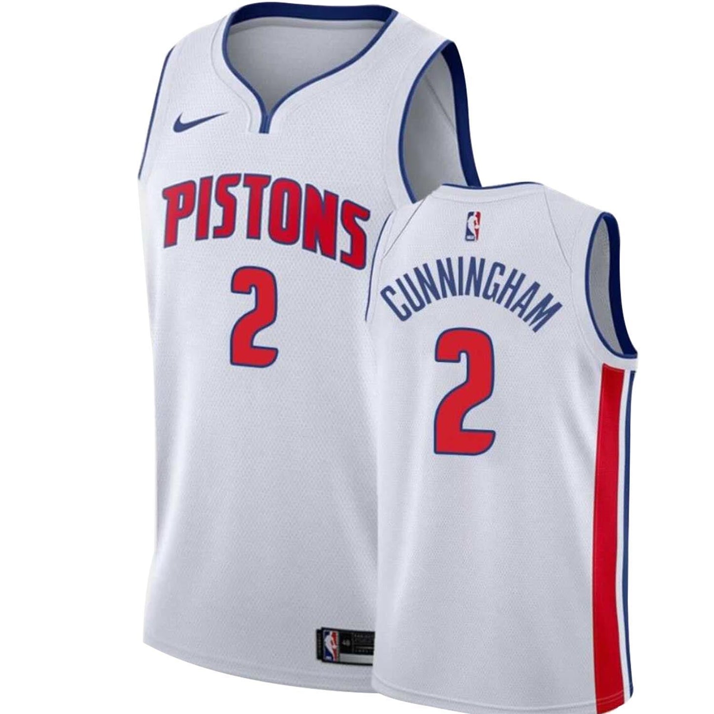 NBA Cade Cunningham Detroit Pistons 2 Jersey