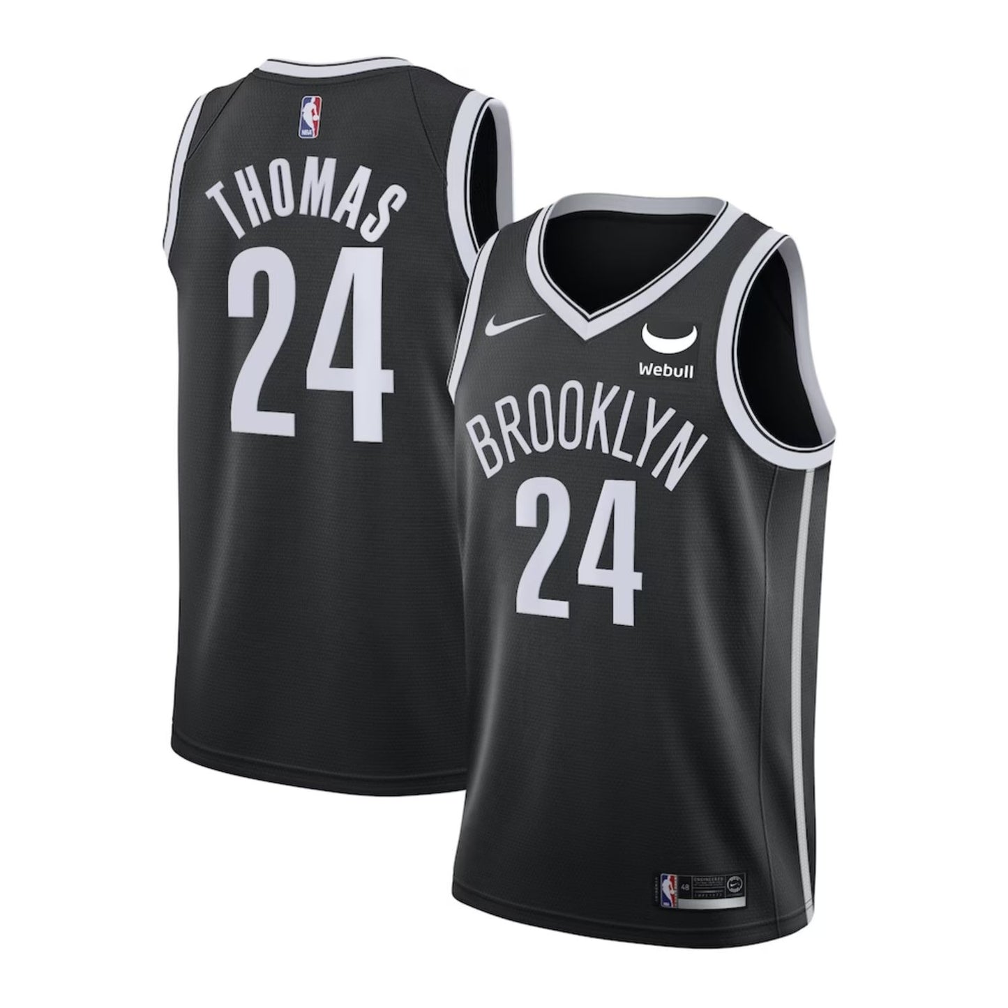 NBA Cam Thomas Brooklyn Nets 24 Jersey