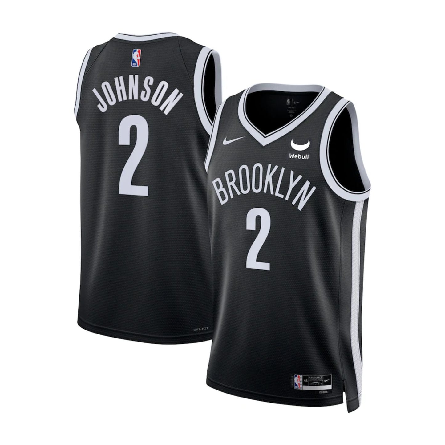 NBA Cameron Johnson Brooklyn Nets 2 Jersey