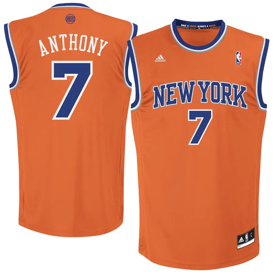 NBA Carmelo Anthony New York Knicks 7 Jersey