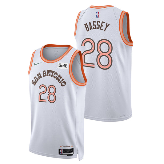 NBA Charles Bassey San Antonio Spurs 28 Jersey