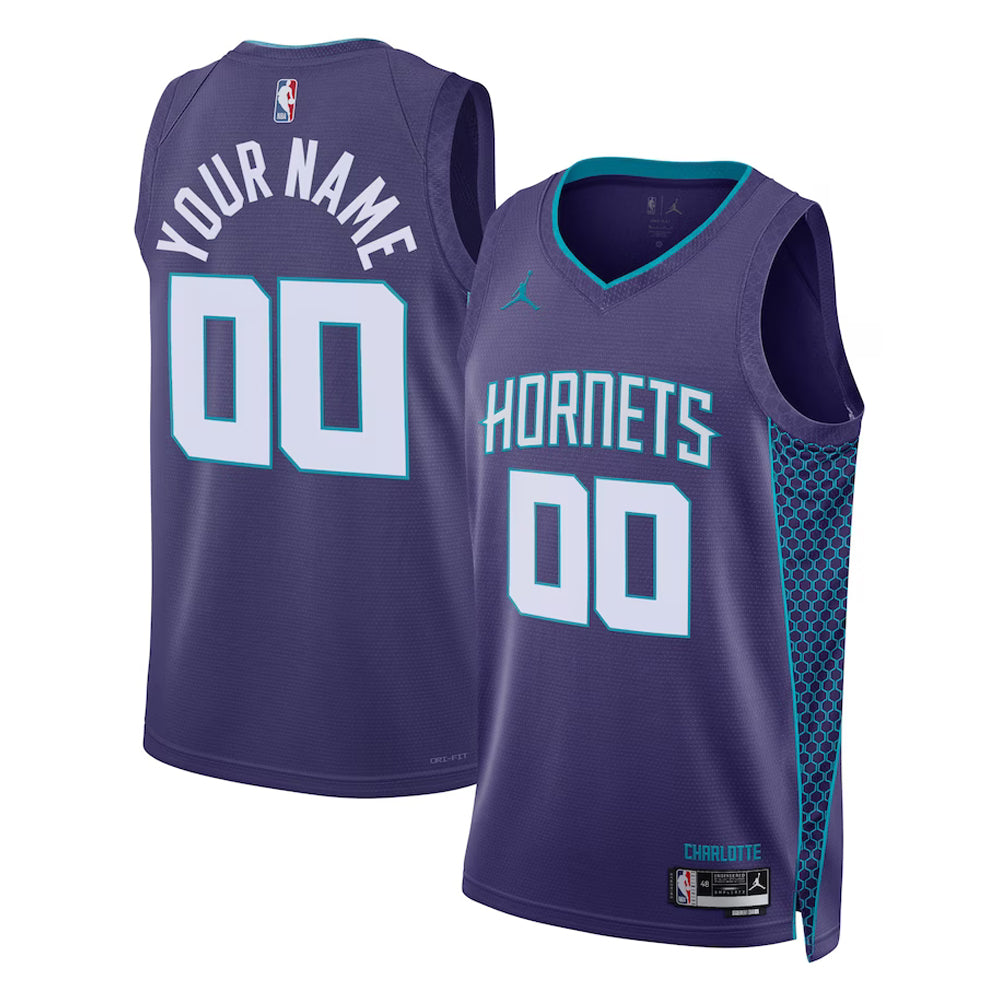 NBA Charlotte Hornets Blank Custom Jersey