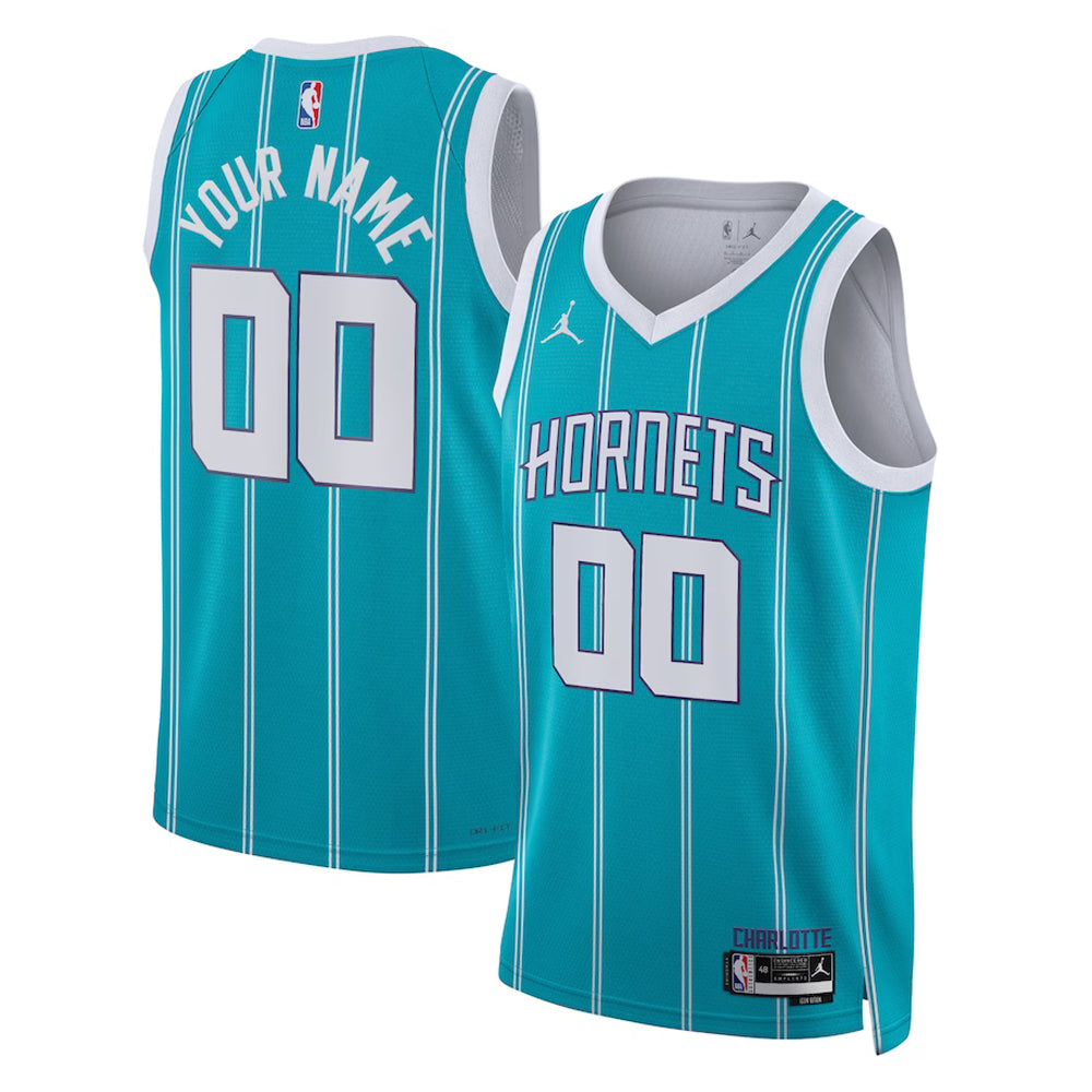 NBA Charlotte Hornets Blank Custom Jersey