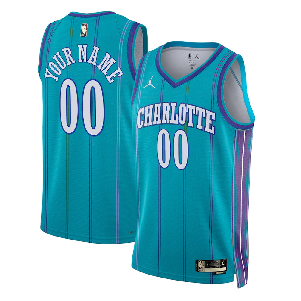 NBA Charlotte Hornets Blank Custom Jersey