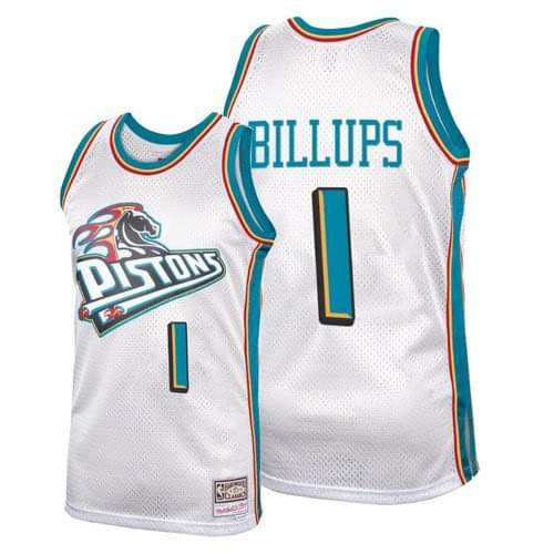 NBA Chauncey Billups Detroit Pistons 1 Jersey