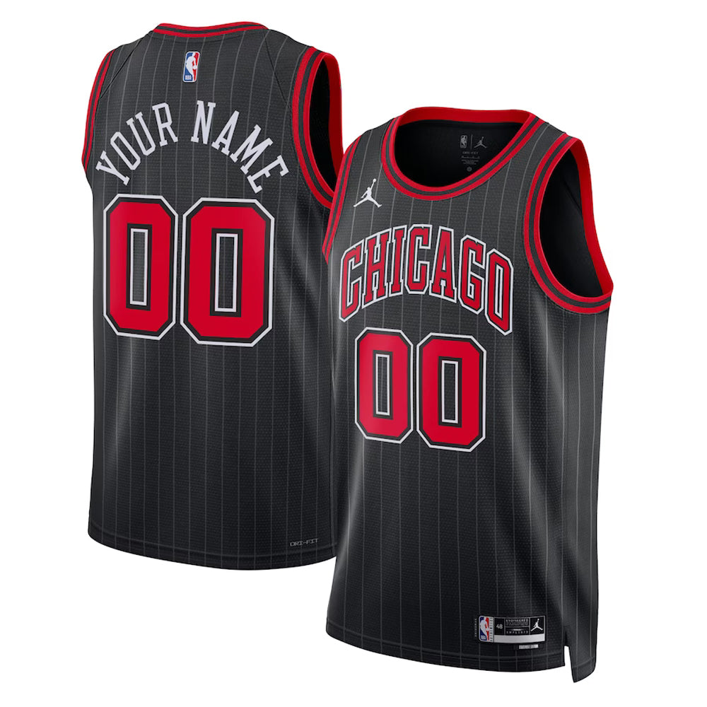 NBA Chicago Bulls Blank Custom Jersey