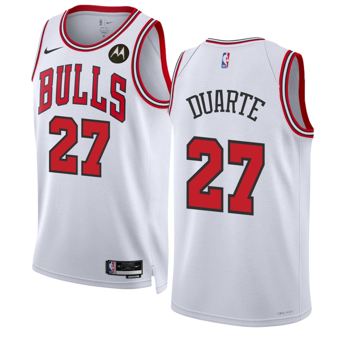 NBA Chris Duarte Chicago Bulls 27 Jersey