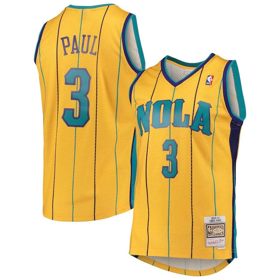 NBA Chris Paul New Orleans Hornets 3 Jersey