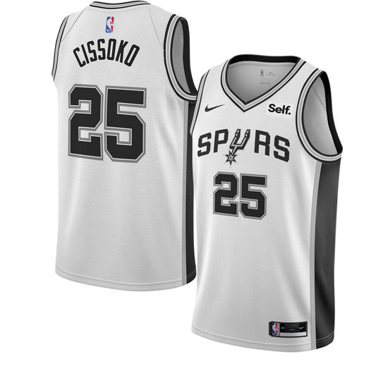 NBA Cidy Cissoko San Antonio Spurs 25 Jersey