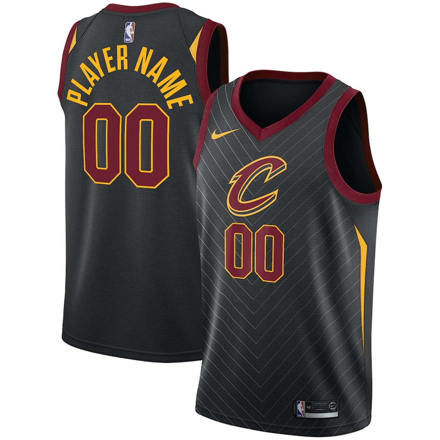 NBA Cleveland Cavaliers Blank Custom Jersey