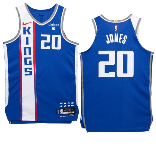 NBA Colby Jones Sacramento Kings 20 Jersey