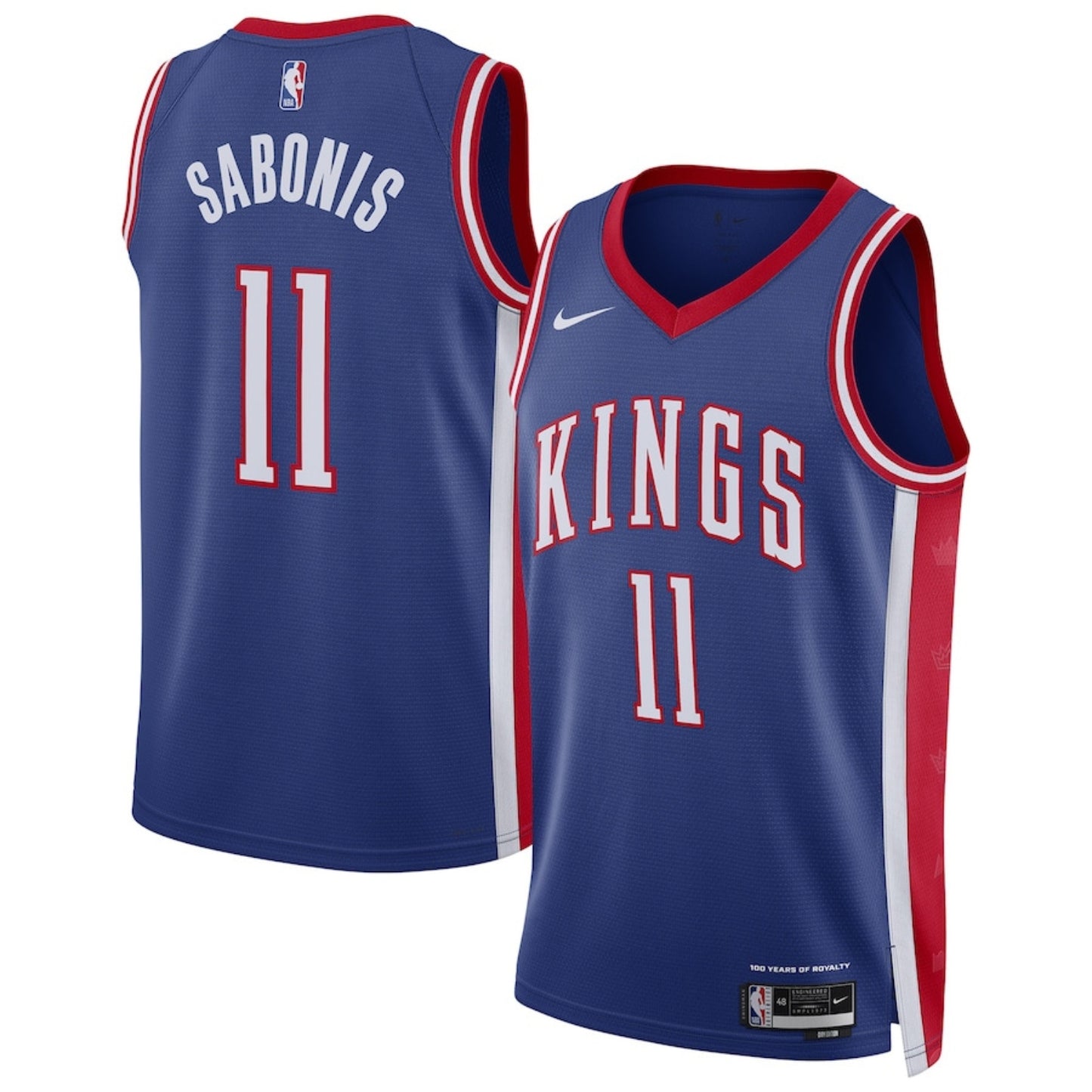 NBA Damontis Sabonis Sacramento Kings 11 Jersey