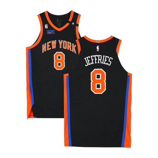 NBA Daquan Jeffries New York Knicks 8 Jersey