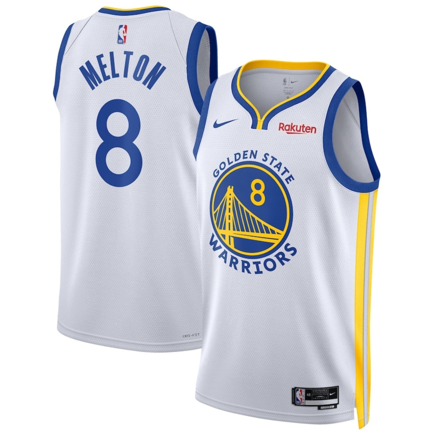 NBA De'Anthony Melton Golden State Warriors 8 Jersey