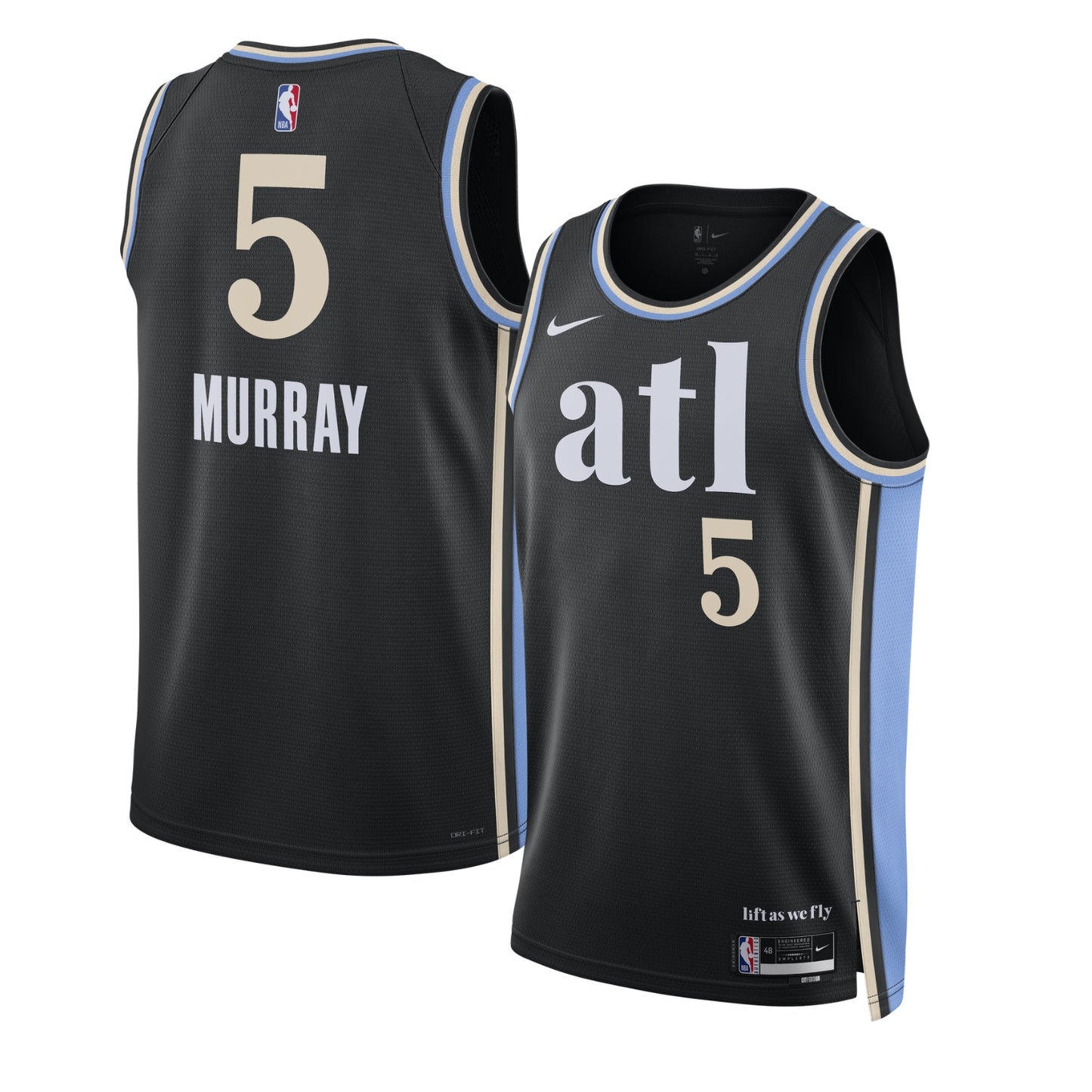 NBA Dejounte Murray Atlanta Hawks 5 Jersey