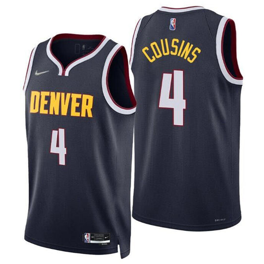 NBA Demarcus Cousins Denver Nuggets 4 Jersey