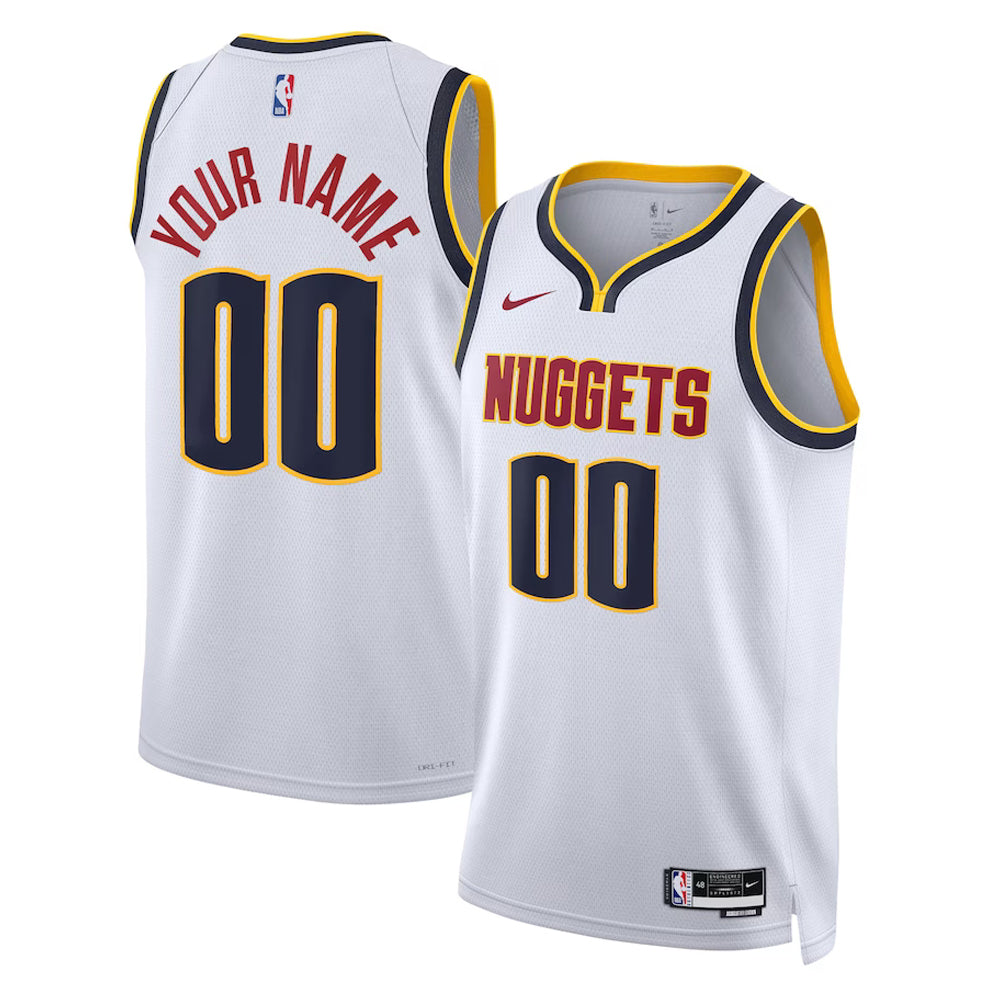 NBA Denver Nuggets Blank Custom Jersey