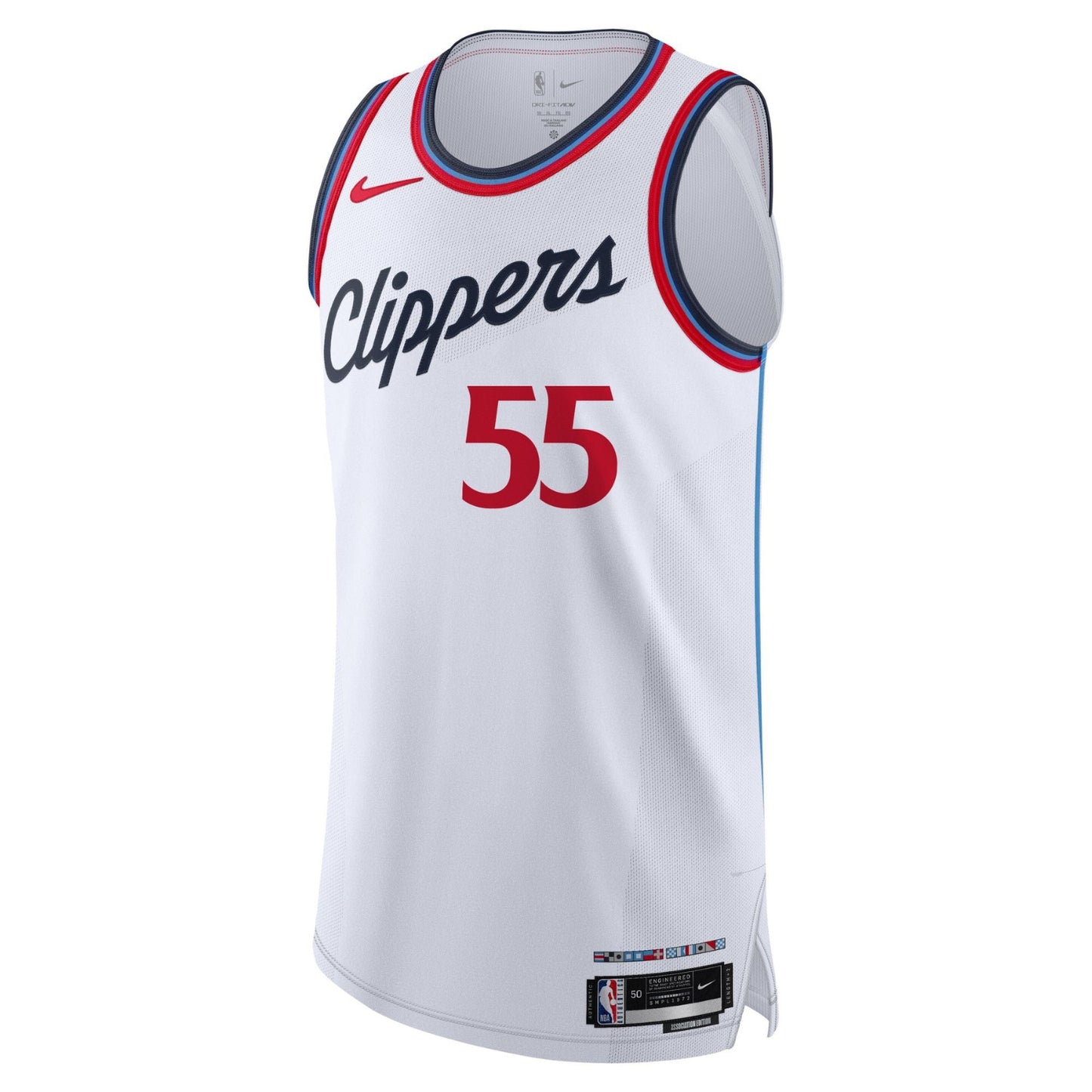 NBA Derrick Jones Jr. Los Angeles Clippers 55 Jersey