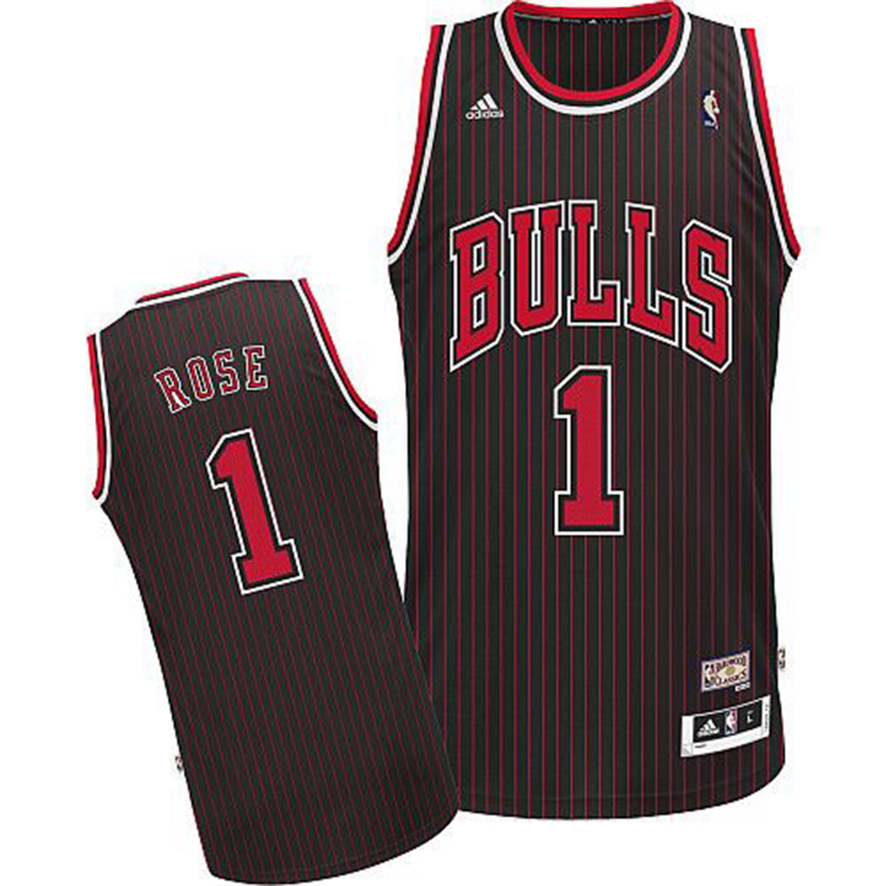 Derrick rose bulls jersey stitched deals