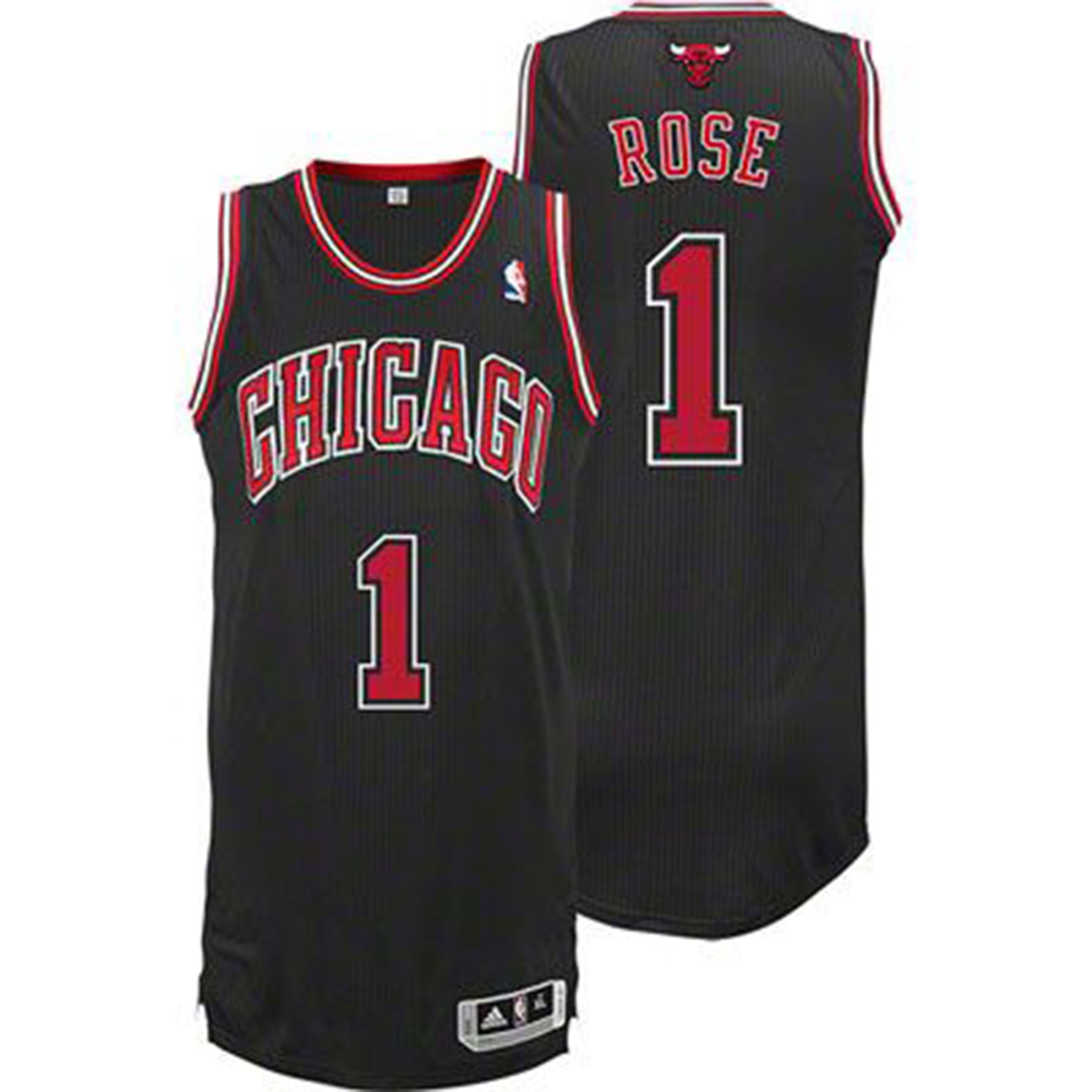 Derrick rose bulls black jersey on sale