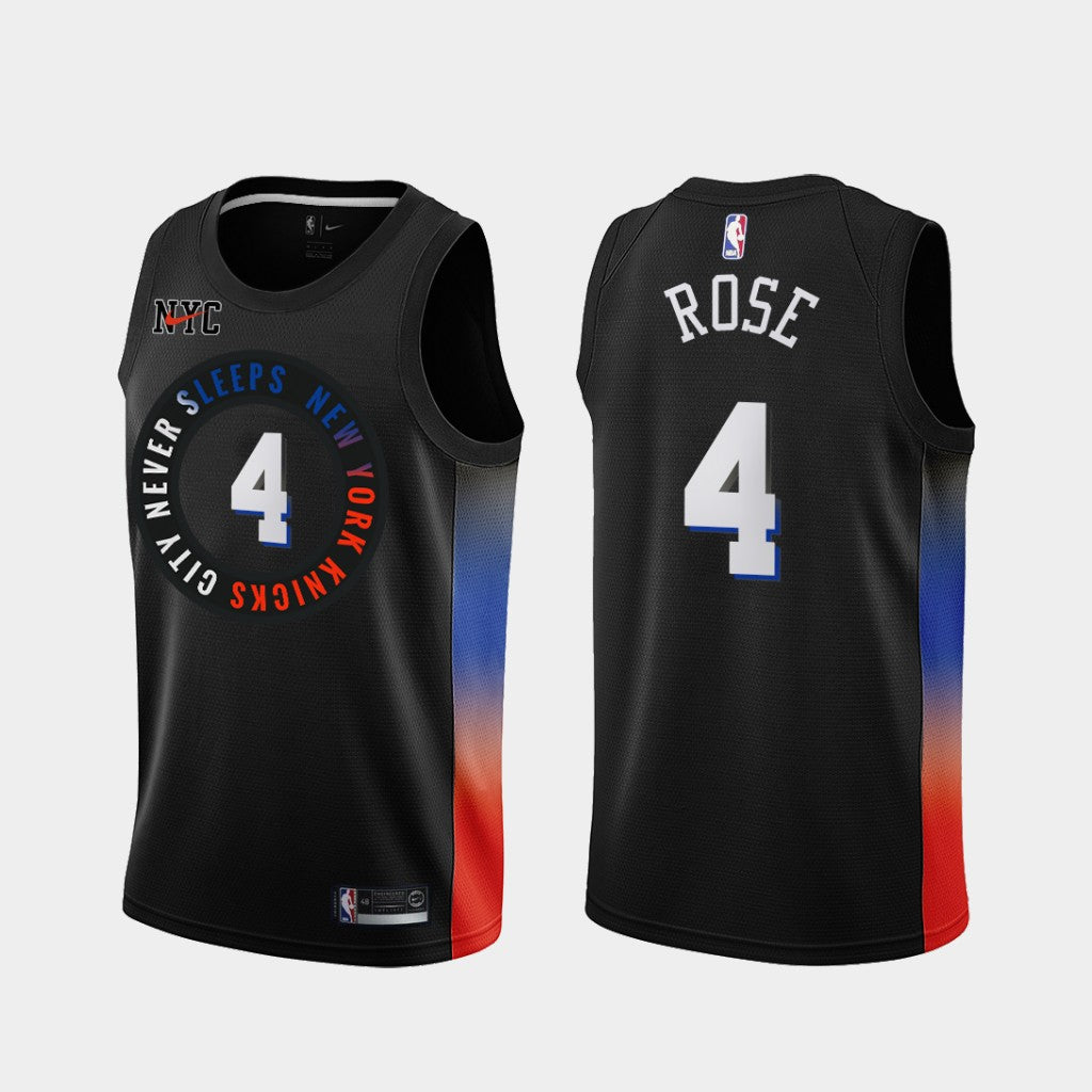 NBA Derrick Rose New York Knicks 4 Jersey