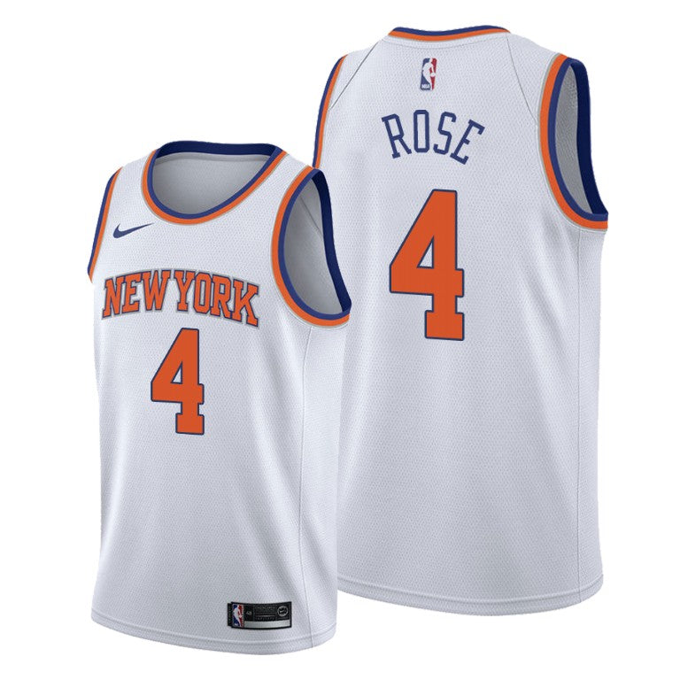 NBA Derrick Rose New York Knicks 4 Jersey