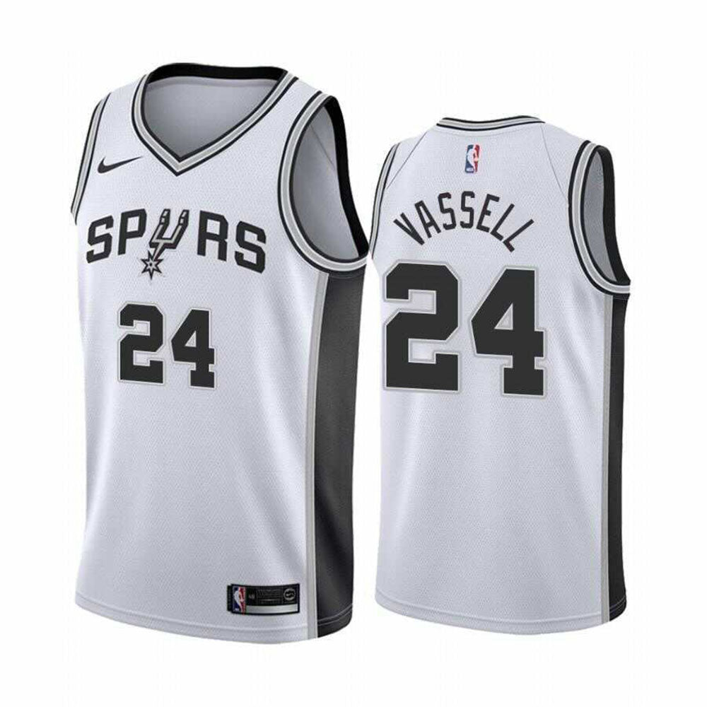 NBA Devin Vessell San Antonio Spurs 24 Jersey