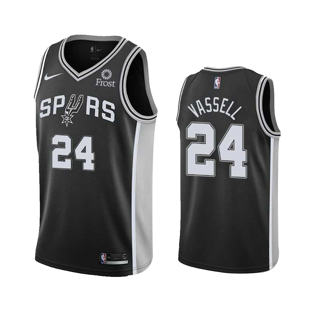 NBA Devin Vessell San Antonio Spurs 24 Jersey