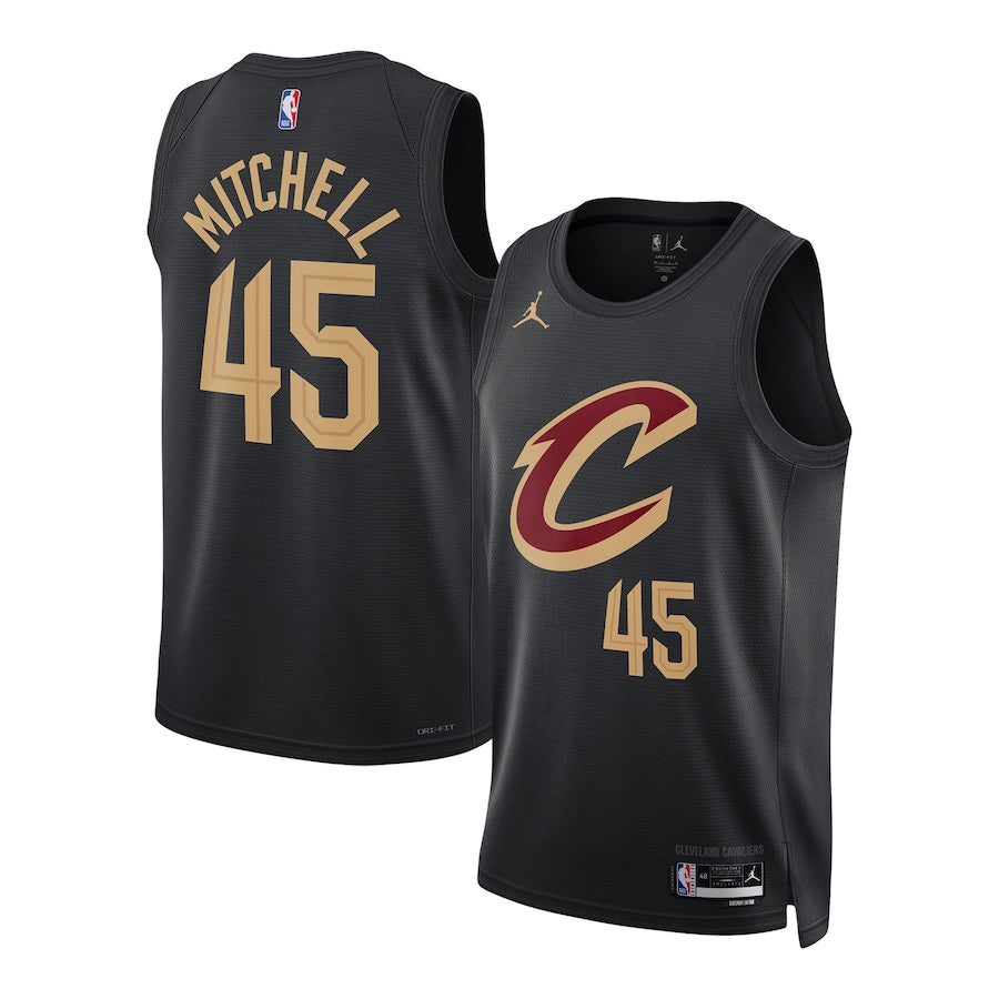 NBA Donovan Mitchell Cleveland Caveliers 45 Jersey