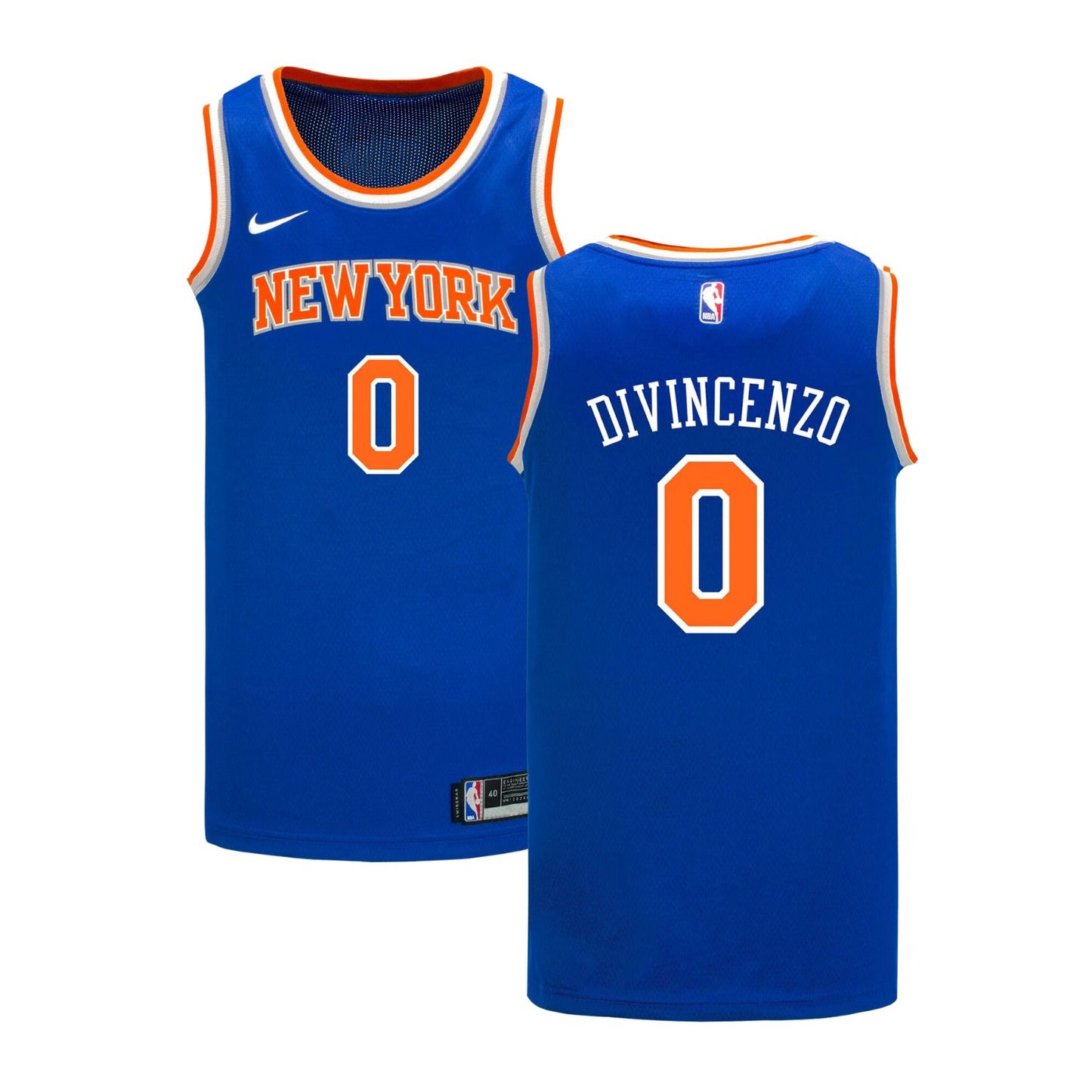 NBA Donte Divincenzo New York Knicks 0 Jersey