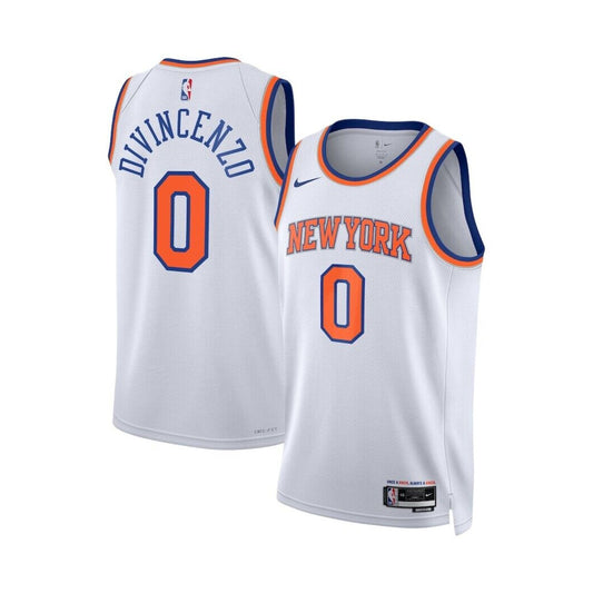 NBA Donte Divincenzo New York Knicks 0 Jersey