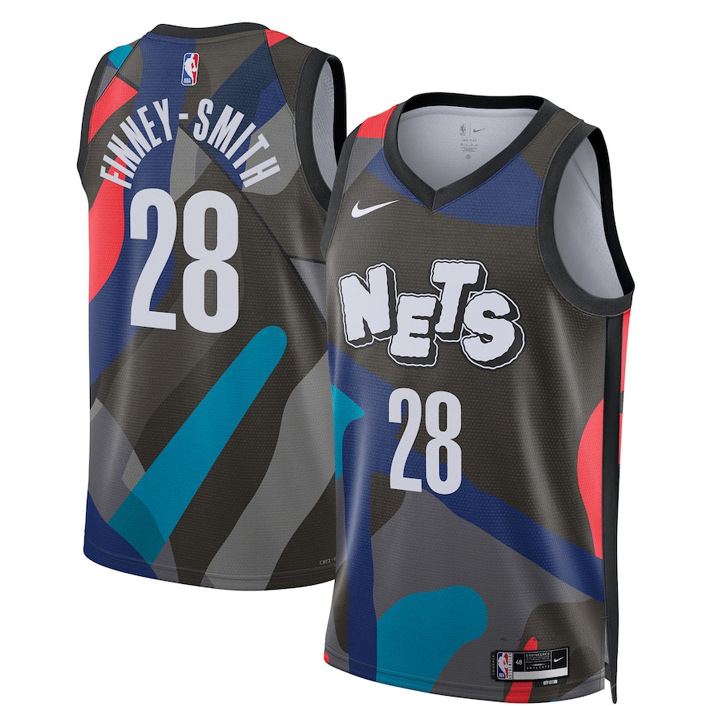 NBA Dorian Finney Smith Brooklyn Nets 28 Jersey