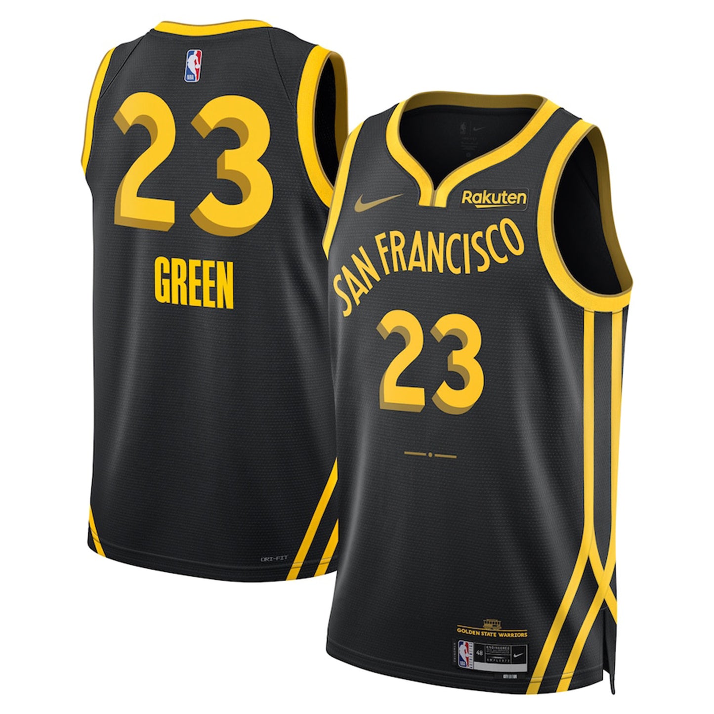 NBA Draymond Green Golden State Warriors 23 Jersey