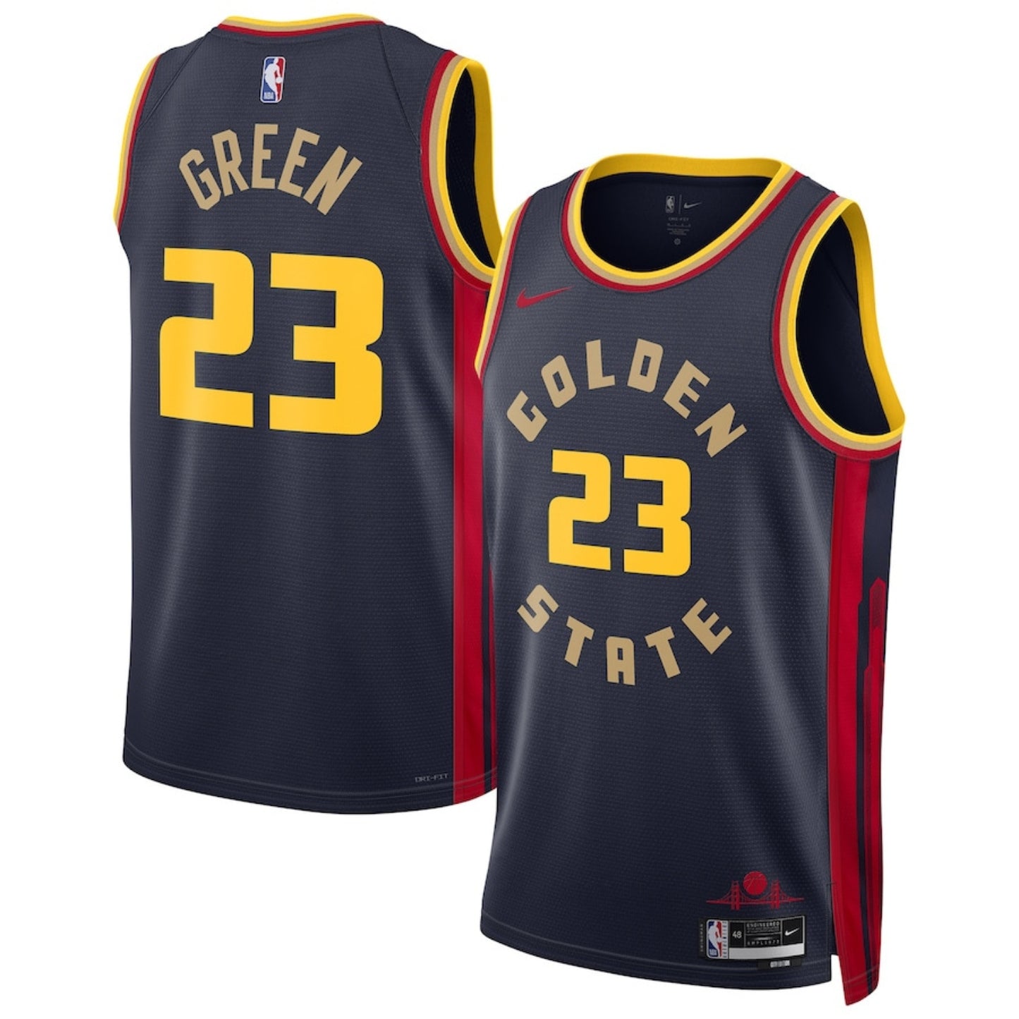 NBA Draymond Green Golden State Warriors 23 Jersey