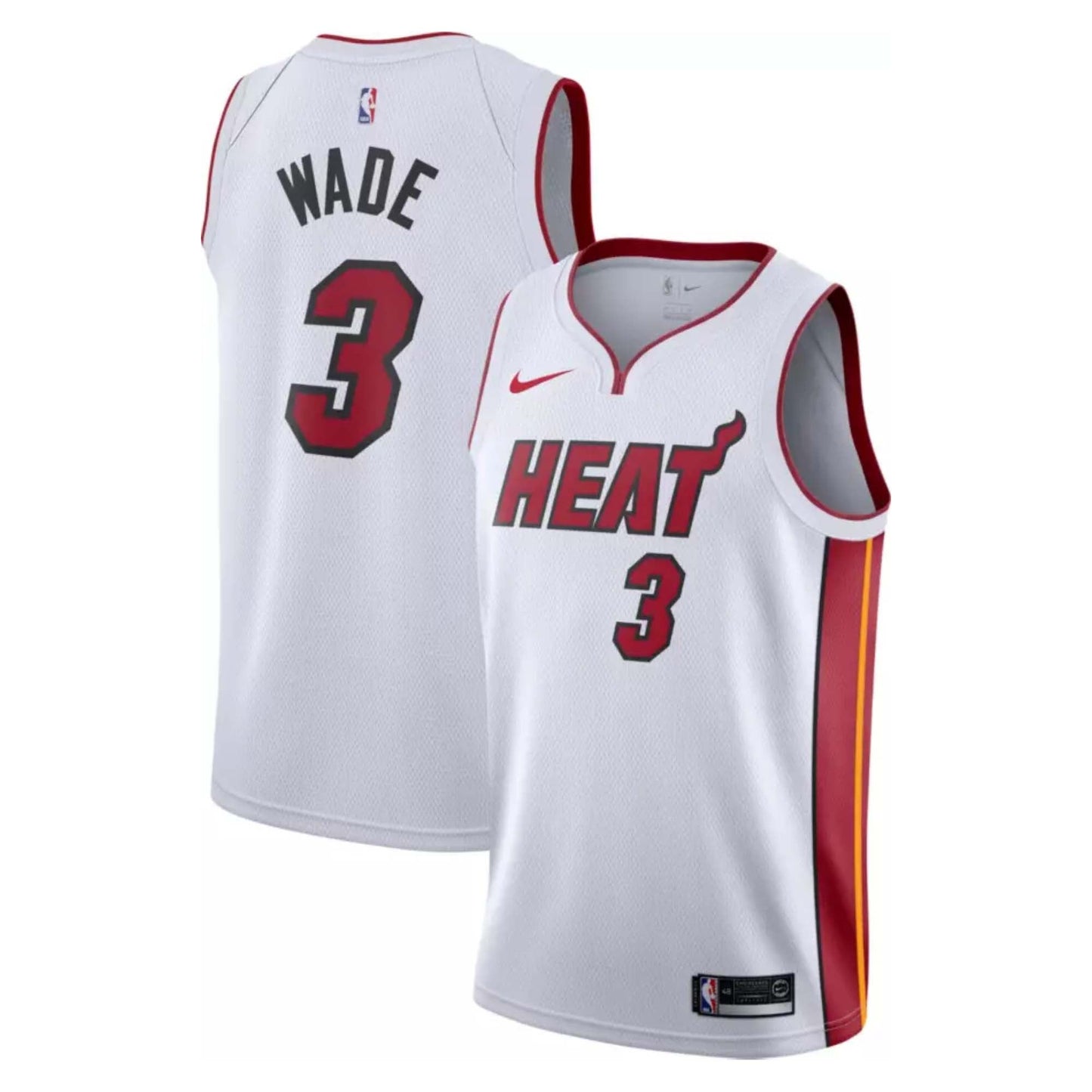 NBA Dwyane Wade Miami Heat 3 Jersey