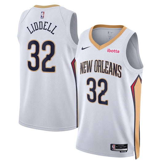 NBA EJ Liddell New Orleans Pelicans 32 Jersey