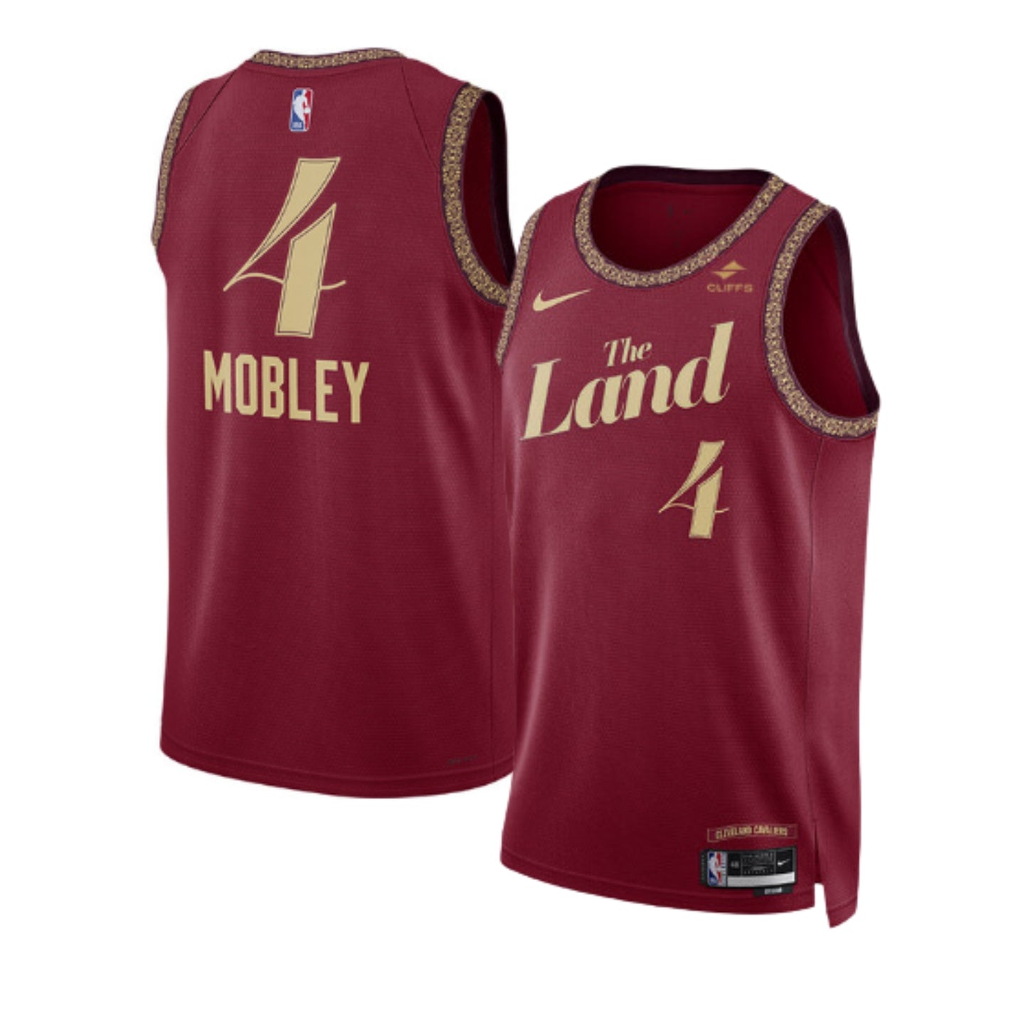 NBA Evan Mobley Cleveland Cavaliers 4 Jersey