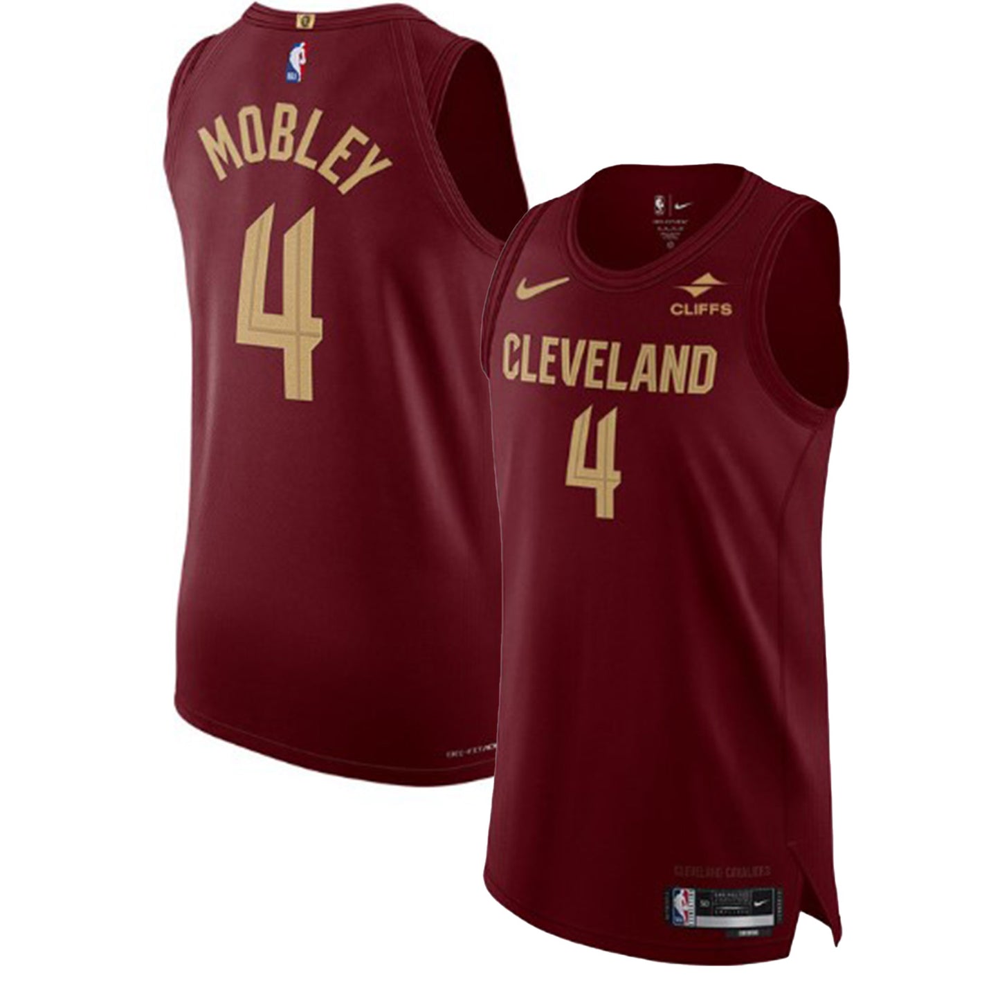 NBA Evan Mobley Cleveland Cavaliers 4 Jersey