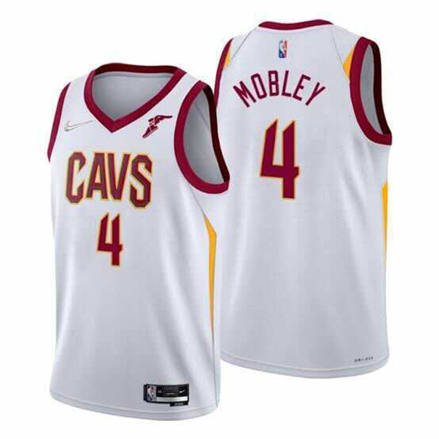 NBA Evan Mobley Cleveland Cavaliers 4 Jersey